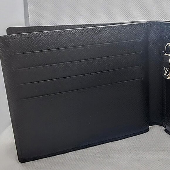 Louis Vuitton ~ Men's Multiple Damier Bifold Amerigo Wallet in Graphite - Picture 12 of 13